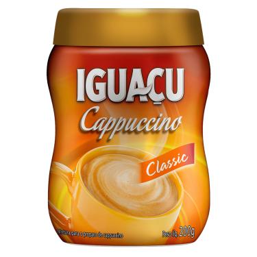 Imagem de Cappuccino Iguaçu Clássico Pote 200g