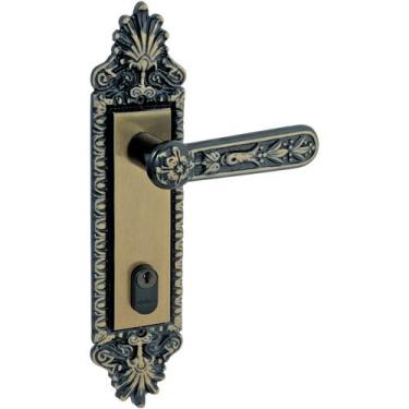 Imagem de Fechadura Saturno Ext Colonial, Arouca Fechaduras, 105855/55-Z-Zbo, Oxidado