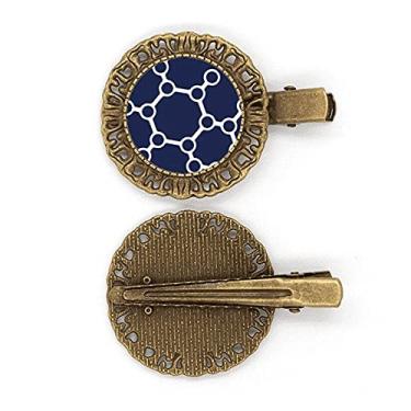 Imagem de Grampo de cabelo com estrutura de combinação molecular