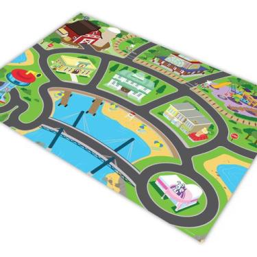 Pista Hot Wheels Grande Cidade Para Carrinhos Ilustrada Gg