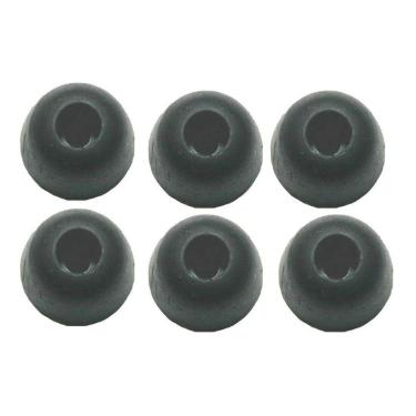 Imagem de 6 Borracha Pé De Taco Culatra Macia Taco Sinuca Bilhar Bar