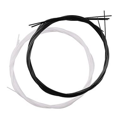 Imagem de SIMBAE Cordas Para Ukulele Soprano 4 pçs/set Ukulele Nylon Ukelele Uke Cordas para Soprano de 21 polegadas/Concerto de 23 polegadas/Ukuleles tenor de 26 polegadas (0,024 a 0,026), conjunto de 2