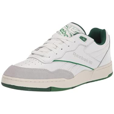 Imagem de Reebok Tênis unissex BB 4000 II, FTWR Branco/Giz/DRKGRN, 34 masculino, Ftwr Branco/Giz/Drkgrn, 35/36 BR