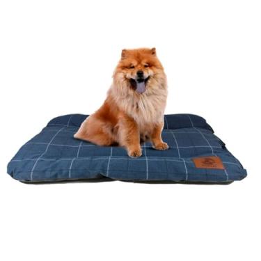 Imagem de Caminha de Cachorro Cama Pet Com Ziper Mabuu Azul Tamanho Grande