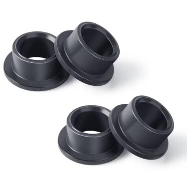 Imagem de Pacote com 4 rodas para lava-louças WD12X26146 Rack inferior compatível com GE, rolo de prateleira inferior WD12X10435 265D1512P002 AP6989036 4959000 PS16217024