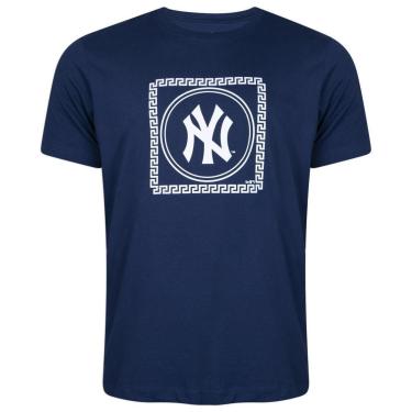 Imagem de CAMISETA REGULAR MLB NEW YORK YANKEES OLD CULTURE MANGA CURTA MARINHO NEW ERA-Masculino