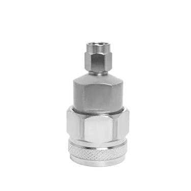 Imagem de BJDZ Adaptador de onda milimétrica de rádio de 50 ohm 2,92 mm macho reto para macho tipo N para sistema de antena 4G/5G, transmissão de sinal, dispositivo de comunicação.