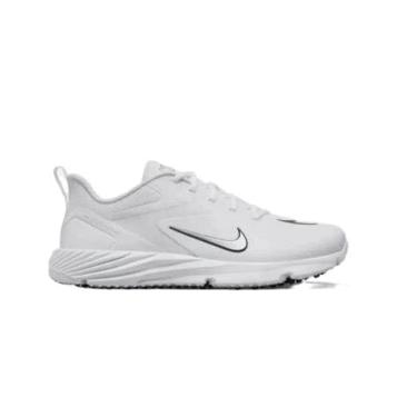 Imagem de Nike Tênis masculino Alpha Huarache 8 Pro Turf, branco/preto/prata, 39