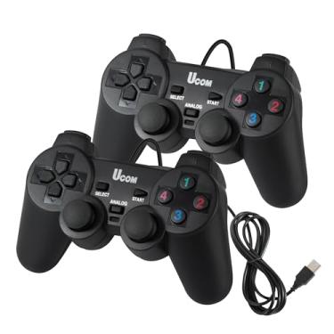 Imagem de Wired USB Game Controller for Windows PC/Raspberry Pi, Dual Vibration Gaming Joystick, Gamepad for Laptop Desktop (Windows 11/10/8/7) & Steam/Roblox/RetroPie/RecalBox