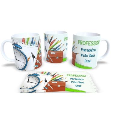 Imagem de Canecas de Porcelana Personalizadas dia dos Professores