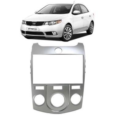 Imagem de Moldura Painel P/ Multimidia 9 Pol Kia Cerato 09 10 11 12 13 - Ecarfra