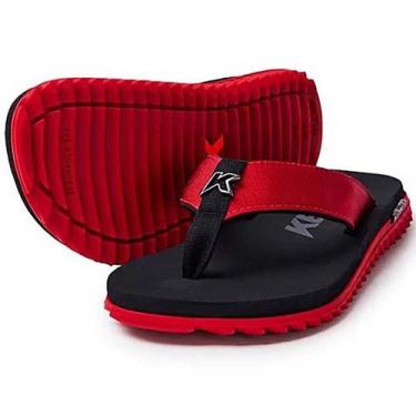 Imagem de Sandália Chinelo Kenner Kivah Original Masculino Feminino, Preto, Verm