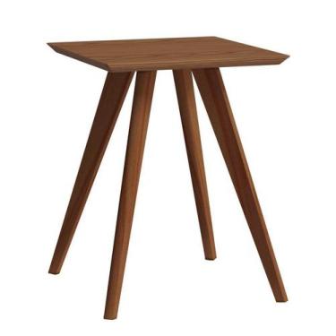Imagem de Mesa Lateral Classic Quadrada Freijó - Imcal Móveis