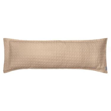 Imagem de Fronha Body Pillow Altenburg Algodão Lux 200 Fios Versalhes, Marrom