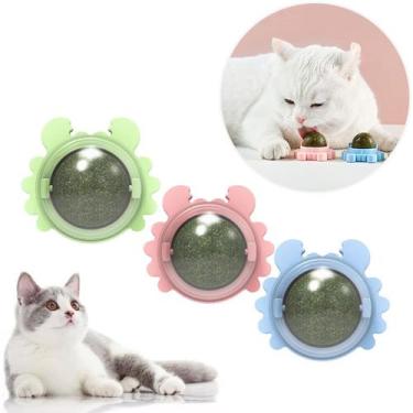 Imagem de Bolinha de Catnip Brinquedo para Gatos - innovaree-commerce, Verde