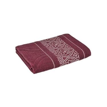 Imagem de Toalha Rosto Taj 50x70cm Cavhome - Caviquioli, Borgonha