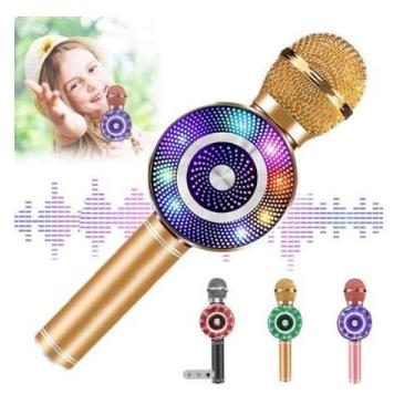 Imagem de Microfone Sem Fio Karaoke Wireless Tomate Mt-I035