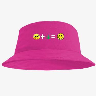 Imagem de Boné Chapéu Bucket Hat Estampado Emoji - MP Moda Masculina, Único, Pin