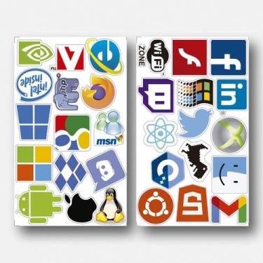 Imagem de Adesivo Autocolante Stickers Geek Coleção 1 - Império da Impressão