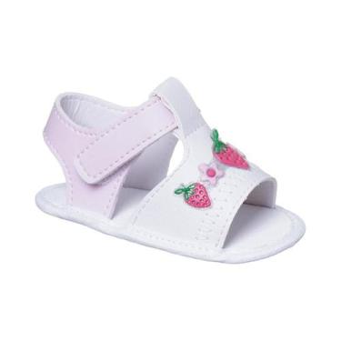 Imagem de Sandalia Infantil Bebe Meninos e Meninas Com enfeites - Baby Soffete, 