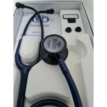 Imagem de Estetoscópio Bic Eternity Inox Duplo - Cores Variadas, Azul Marinho (B