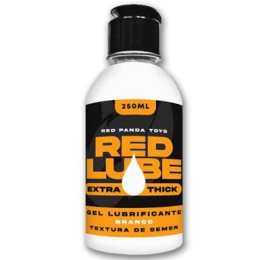 Imagem de Gel Lubrificante Semen Lube Cum Lub Red Lube Extra Thick 250ml Neutro 