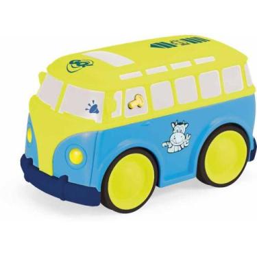 Imagem de Brinquedo Kombinha Super FAST BABY LAND com LUZ e Som - Cardoso Toys