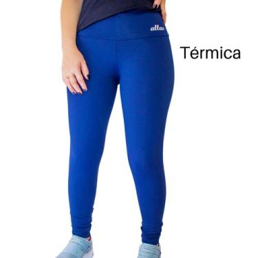 Imagem de Legging Térmica Quentinha Fitness Academia Uv50+ Inverno Lado Avesso P