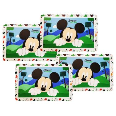 Imagem de Jogo Americano Infantil Mickey Mouse 43x28cm 4 Peças - Tuut