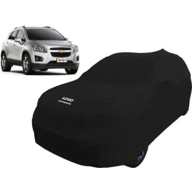 Imagem de Capa Para Cobrir Carro Chevrolet Tracker Lt Tecido Helanca - Mz, Preta