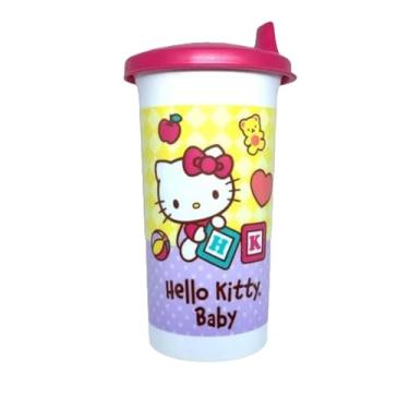 Imagem de Tupperware Copo de sino Hello Kitty com selo Sipper
