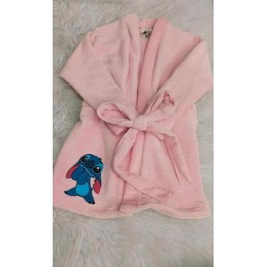 Imagem de roupão para bebê lilo stitch ideal para ensaio fotografico - Rainha fa