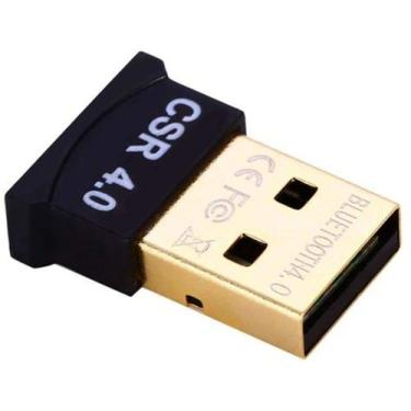 Imagem de Bluetooth PC Adaptador USB Mini 4.0 EDR Dongle Até Windows 11 - PONTO 