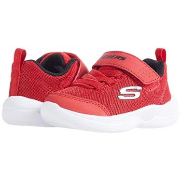 Imagem de Skechers Tênis infantil unissex Skech-Stepz 2.0-Mini Wanderer, Vermelho/preto, 18