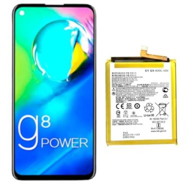 Imagem de Tela Frontal Display Lcd Para Moto G8 Power + Bateria