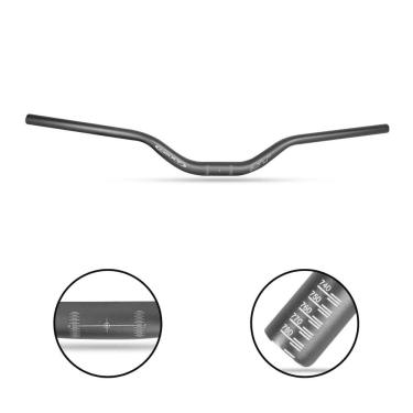 Imagem de Guidão Bicicleta 790mm Oxxy Street 31,8mm Rise 60 Mtb Downhill Xc Enduro