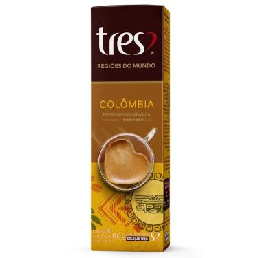 Imagem de Cápsula de Café Espresso Mundo Colombia 80g 3 Corações