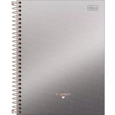 Imagem de Caderno Colegial West Village 80 Folhas Tilibra Capa Dura Metalizada