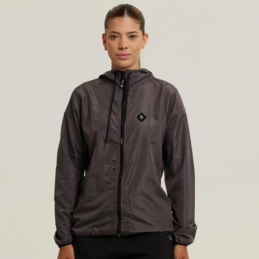 Imagem de Jaqueta Corta Vento Ciclismo Feminino Gray WSS Diamond-Feminino