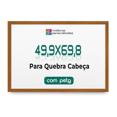 Imagem de Moldura 49,9x69,8 para Quebra Cabeça Grow Puzzle 1000 Peças com Proteção Petg (Caramelo)