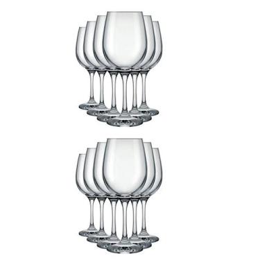 Imagem de  Taças para Água e Vinho Barone 490ml 12 Unidades - Nadir 7056 - Nadir