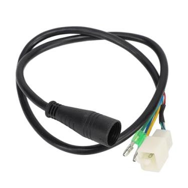 Imagem de Adaptador de moto elétrico Cabô Impermenda a água de 9pin Cabo de conversão feminino para 250W 350W 500W Motores Acessórios de bateria de lítio de bicicleta 69cm/27.2in