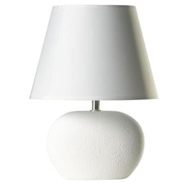 Imagem de Abajur Quarto Casal Branco Sala Estar Abajur Tomada Abajour Cerâmica de Mesa