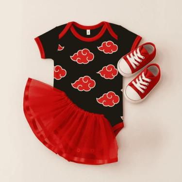 Imagem de Conjunto Body Katsuki Naruto Com Saia e Fantasia Bebe - YAS MANU BABY,