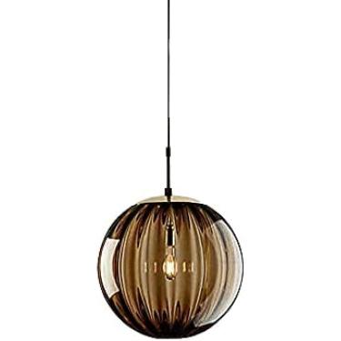 Imagem de Iluminação de teto Estilo nórdico manchado iluminação pendente de vidro, diâmetro criativo 20cm/7.8in, lustre de decoração simples, mini lâmpada de suspensão de vidro soprado à mão, camas de