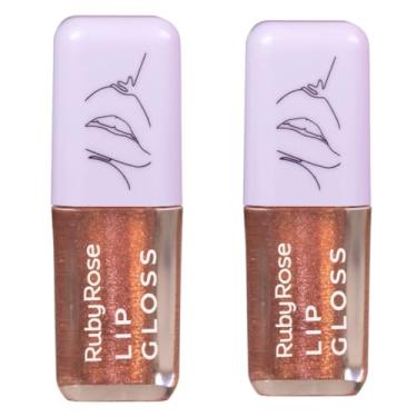Imagem de Kit 2 Lip Gloss BONFIRE 4,5G Ruby Rose