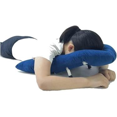 Imagem de Travesseiro De Rosto Para Baixo Após Cirurgia Ocular, Travesseiro Inflável De Retina L, Travesseiro De Bruços Portátil Para Dormir Após Vitrectomia E Recuperação De Descolamento De Retina