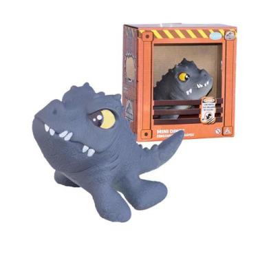 Imagem de Dinossauro Mini Dinos Jurassic World Mosasaurus Cinza Pupee