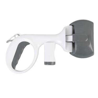 Imagem de Zerodis Picker de Resíduos de Cães, cocô Portátil Pet Crabber, Ferramenta de Caminhada Ao Ar Livre e Ferramenta de Limpeza de Acampamento Scooper Leve Com Alça Ergonômica para Limpeza (Cinza)