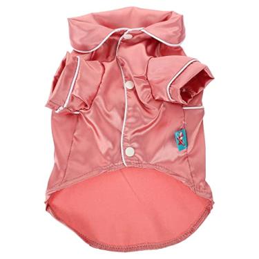 Imagem de Pijamas de cachorro roupão de banho roupas para animais de estimação gatos pijamas para animais de estimação traje suéteres para gatos pijama para meninos cão de estimação uso diário